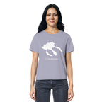 Chalkidiki Silhouette Griechenland - Ladies Organic Shirt