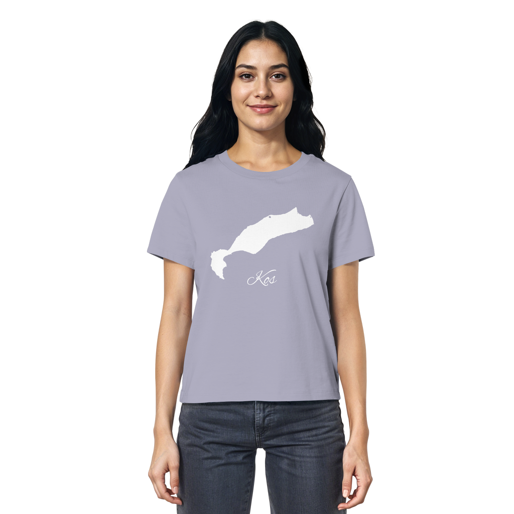 Kos Silhouette Griechenland - Ladies Organic Shirt