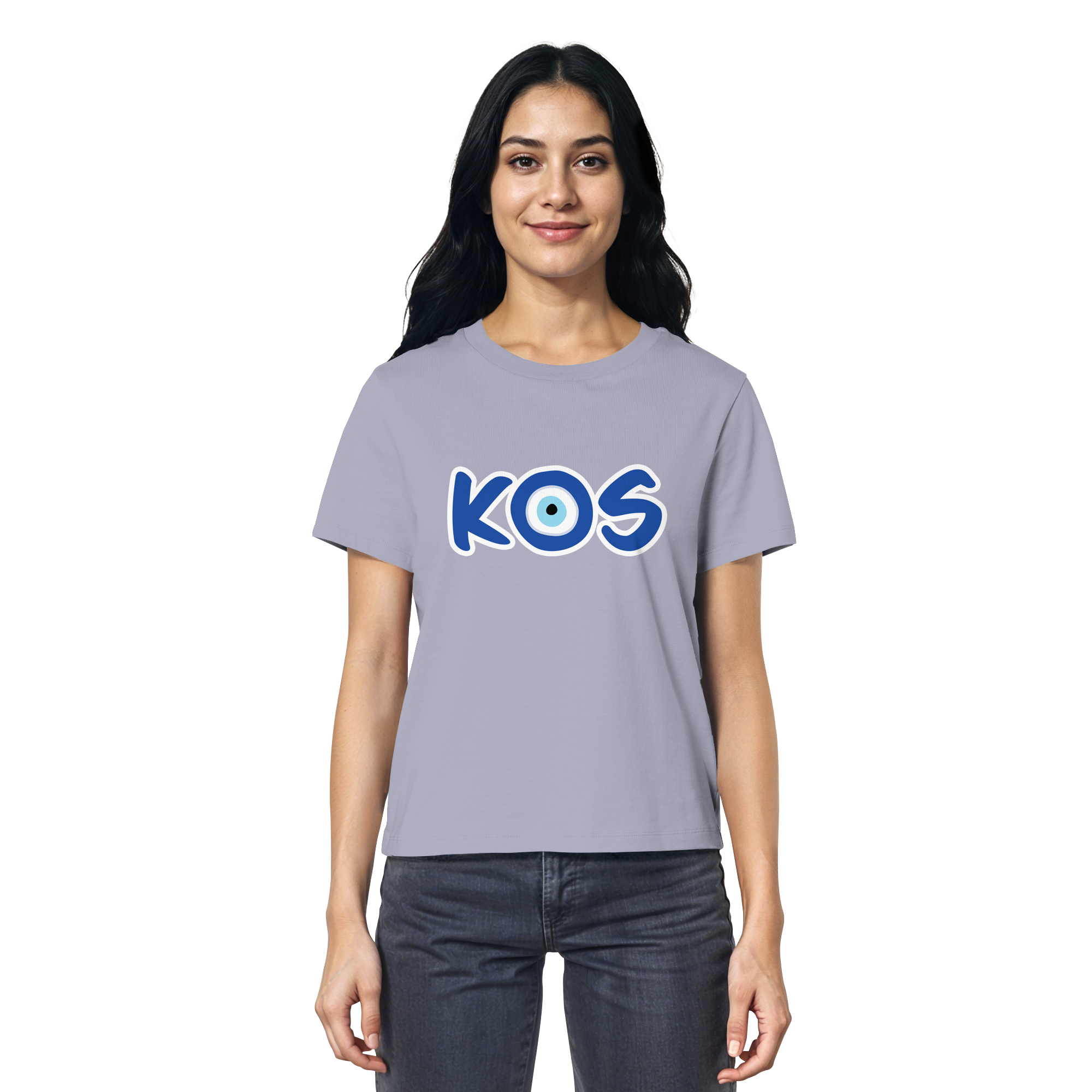 Kos - Mati/Nazar Auge - Ladies Organic Shirt