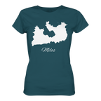 Milos Silhouette Griechenland - Ladies Organic Shirt