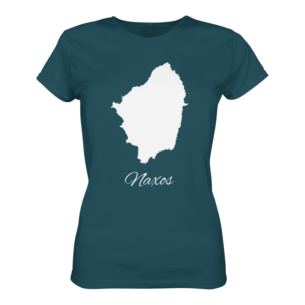 Naxos Silhouette Griechenland - Ladies Organic Shirt