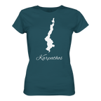 Karpathos Silhouette Griechenland - Ladies Organic Shirt