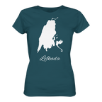 Lefkada Silhouette Griechenland - Ladies Organic Shirt