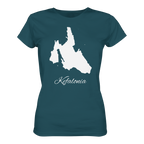 Kefalonia Silhouette Griechenland - Ladies Organic Shirt