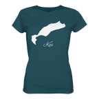 Kos Silhouette Griechenland - Ladies Organic Shirt