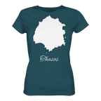 Thasos Silhouette Griechenland - Ladies Organic Shirt