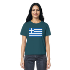 Griechenland Flagge - Ladies Organic Shirt
