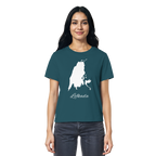 Lefkada Silhouette Griechenland - Ladies Organic Shirt