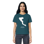 Korfu Silhouette Griechenland - Ladies Organic Shirt