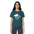 Chalkidiki Silhouette Griechenland - Ladies Organic Shirt