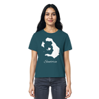 Santorin Silhouette Griechenland - Ladies Organic Shirt