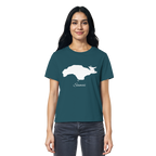 Samos Silhouette Griechenland - Ladies Organic Shirt