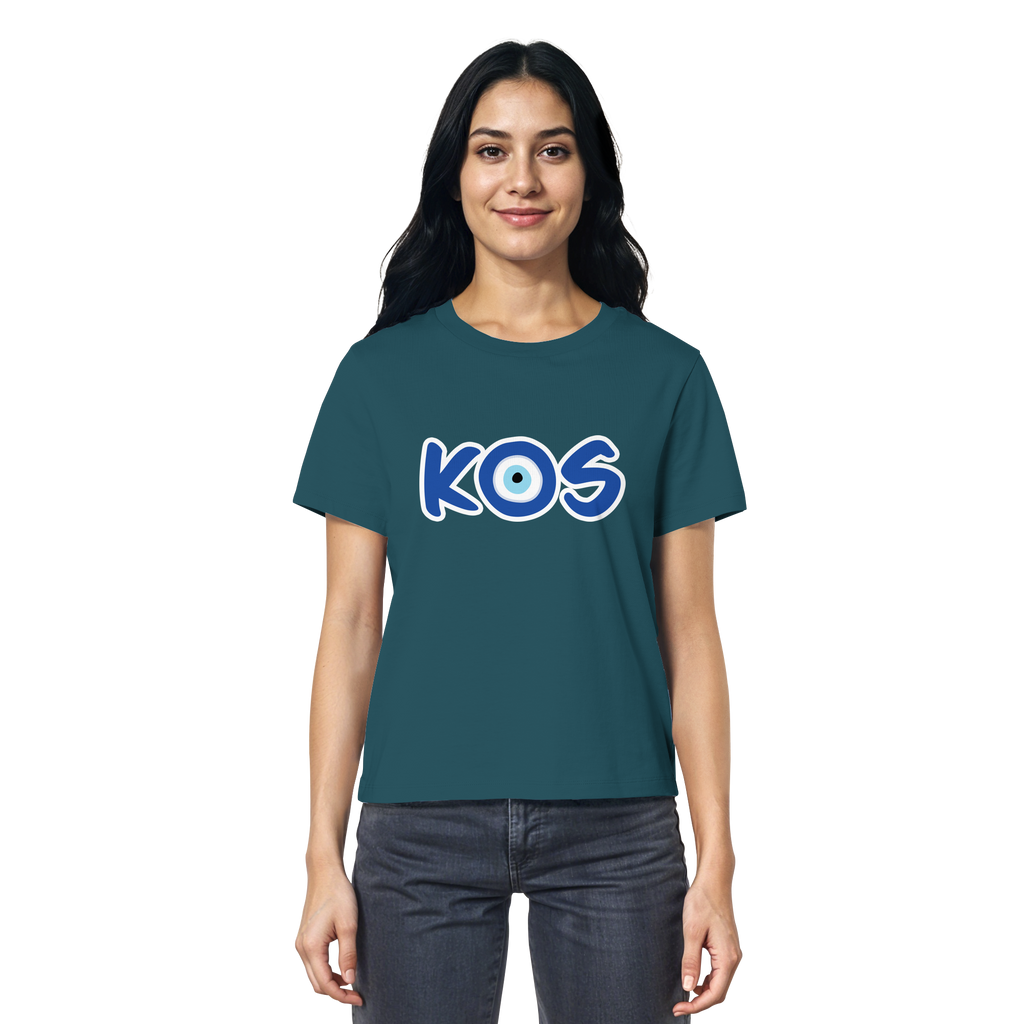 Kos - Mati/Nazar Auge - Ladies Organic Shirt