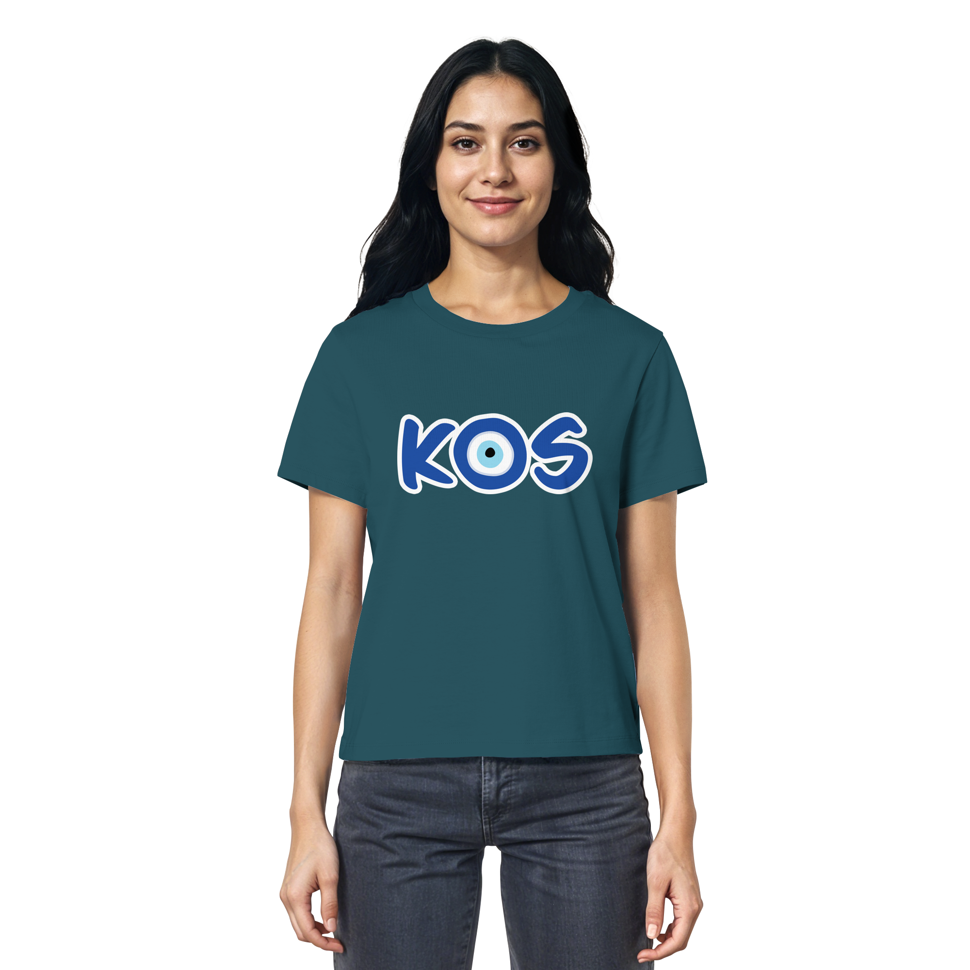 Kos - Mati/Nazar Auge - Ladies Organic Shirt