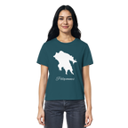 Peloponnes Silhouette Griechenland - Ladies Organic Shirt