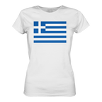 Griechenland Flagge - Ladies Organic Shirt