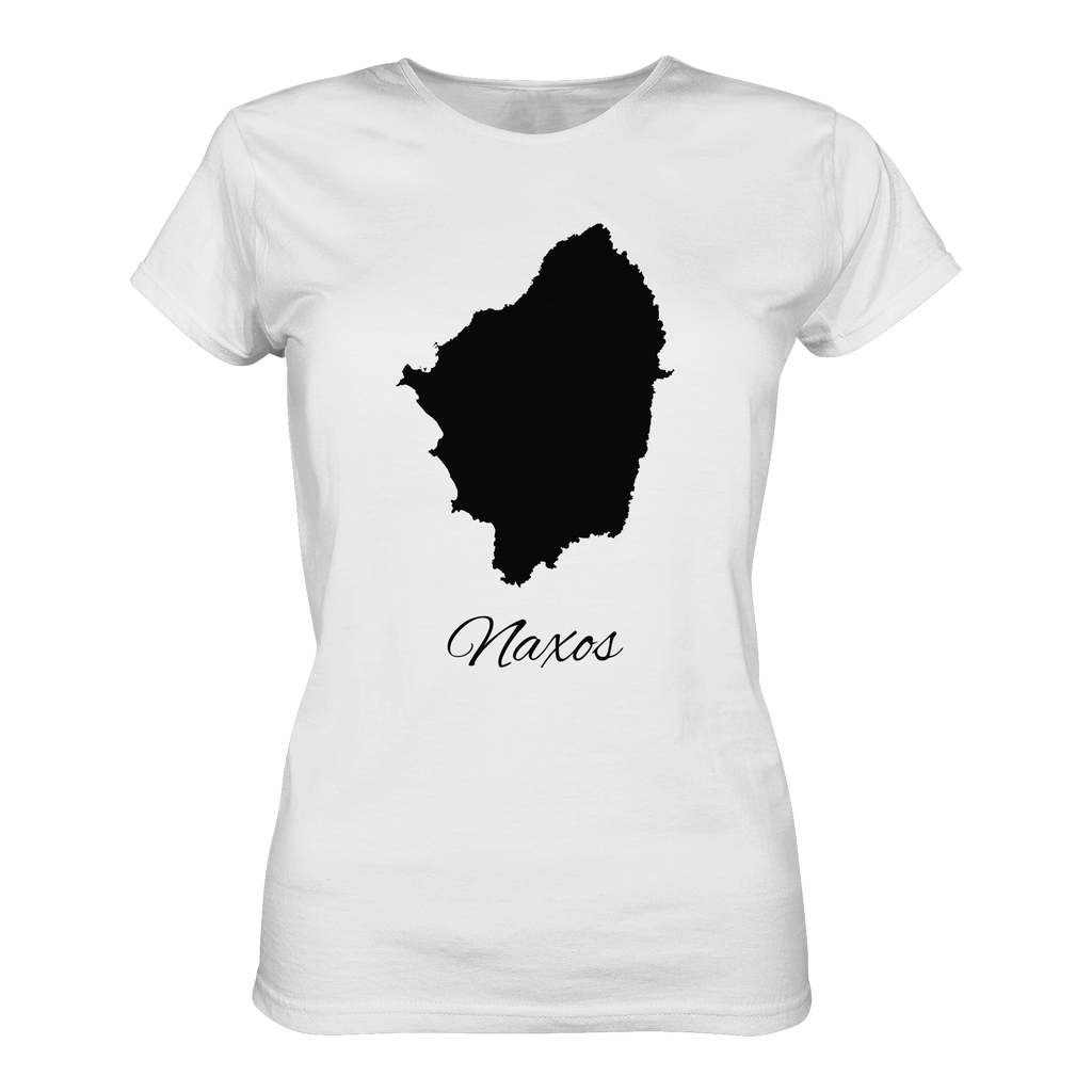 Naxos Silhouette Griechenland - Ladies Organic Shirt