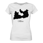 Milos Silhouette Griechenland - Ladies Organic Shirt