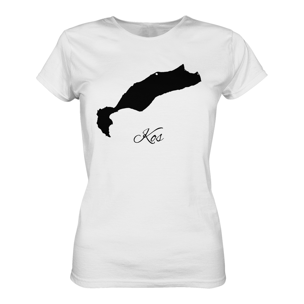 Kos Silhouette Griechenland - Ladies Organic Shirt