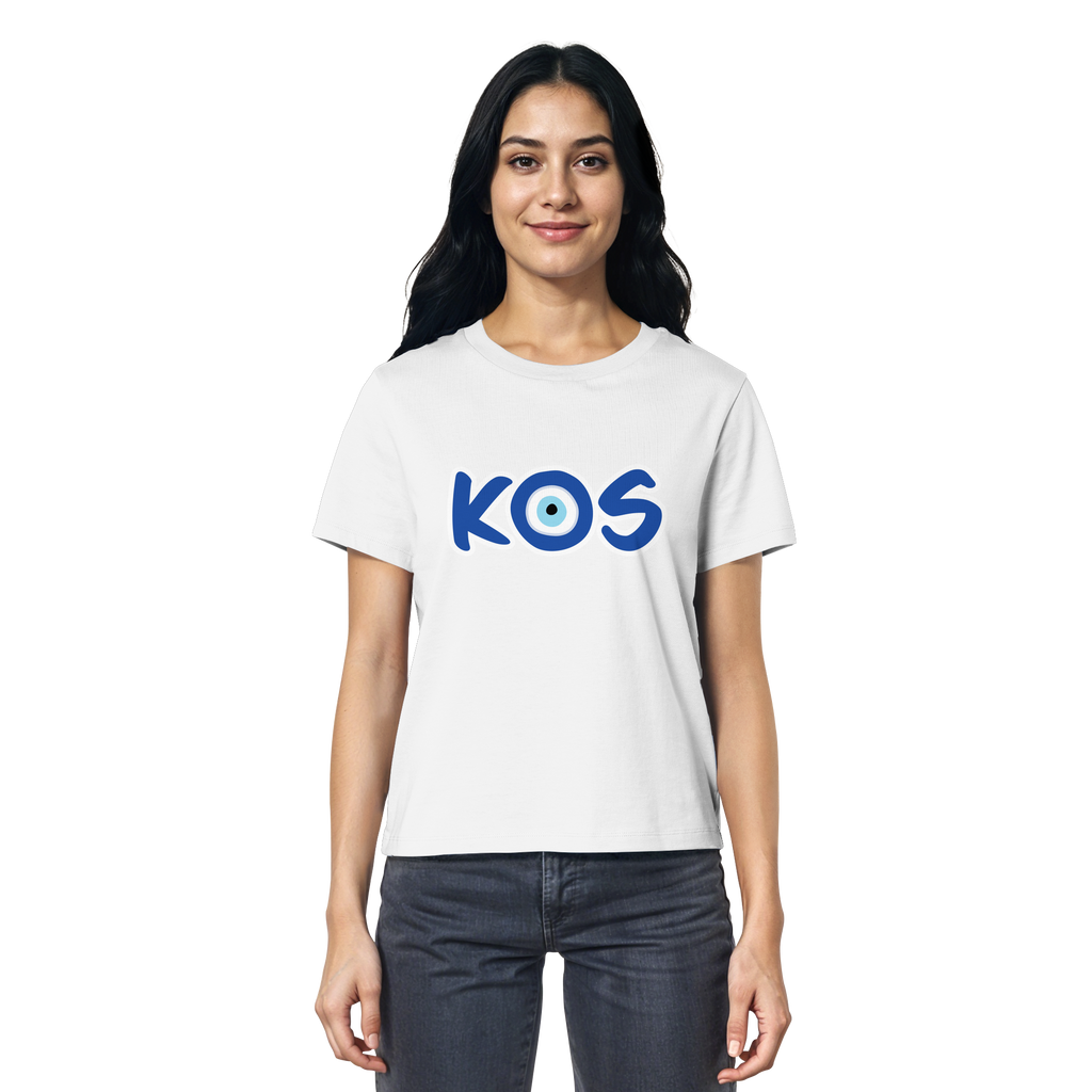 Kos - Mati/Nazar Auge - Ladies Organic Shirt