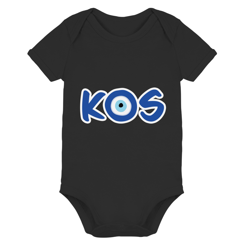 Kos - Mati/Nazar Auge - Organic Baby Bodysuit