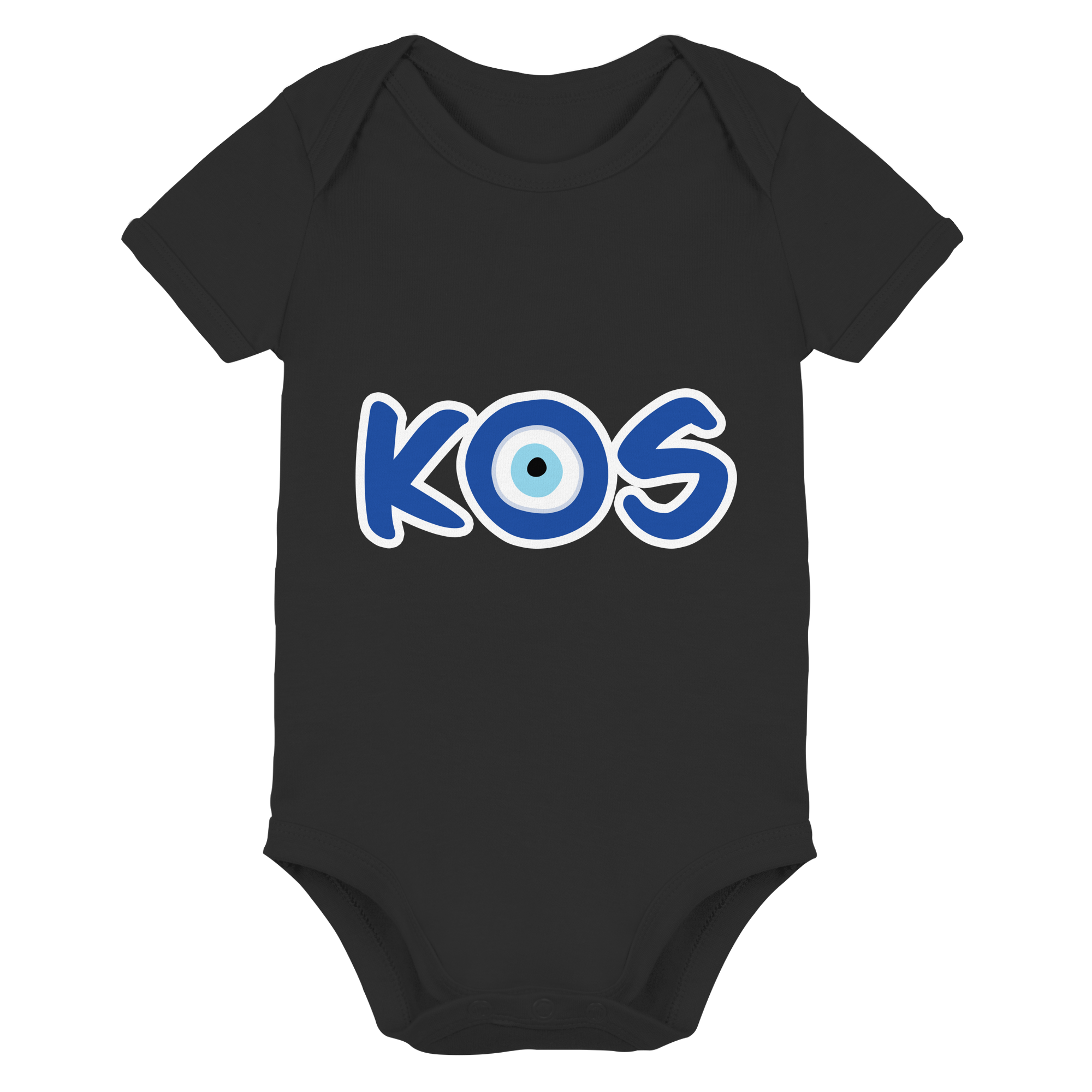 Kos - Mati/Nazar Auge - Organic Baby Bodysuit