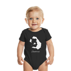 Santorin Silhouette Griechenland - Organic Baby Bodysuit
