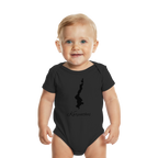 Karpathos Silhouette Griechenland - Organic Baby Bodysuit