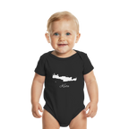 Kreta Silhouette Griechenland - Organic Baby Bodysuit