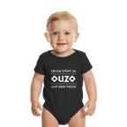 Oh da steht ja Ouzo auf dem Tisch - Organic Baby Bodysuit