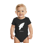 Rhodos Silhouette Griechenland - Organic Baby Bodysuit
