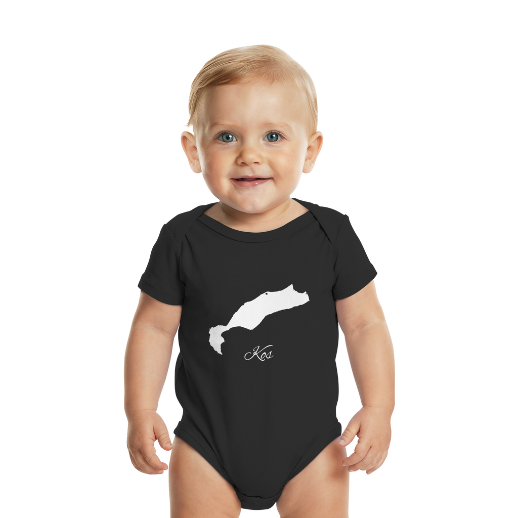 Kos Silhouette Griechenland - Organic Baby Bodysuit