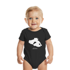 Lesbos Silhouette Griechenland - Organic Baby Bodysuit