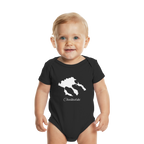 Chalkidiki Silhouette Griechenland - Organic Baby Bodysuit
