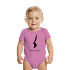 Karpathos Silhouette Griechenland - Organic Baby Bodysuit