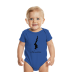 Karpathos Silhouette Griechenland - Organic Baby Bodysuit