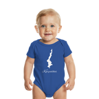 Karpathos Silhouette Griechenland - Organic Baby Bodysuit