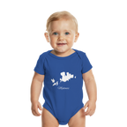 Mykonos Silhouette Griechenland - Organic Baby Bodysuit