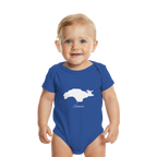 Samos Silhouette Griechenland - Organic Baby Bodysuit