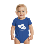 Lesbos Silhouette Griechenland - Organic Baby Bodysuit