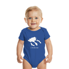Chalkidiki Silhouette Griechenland - Organic Baby Bodysuit