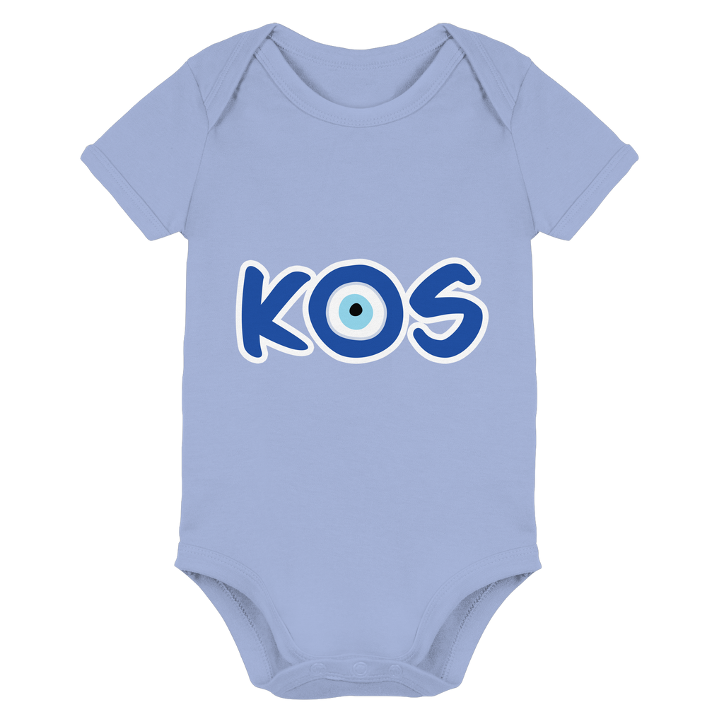 Kos - Mati/Nazar Auge - Organic Baby Bodysuit