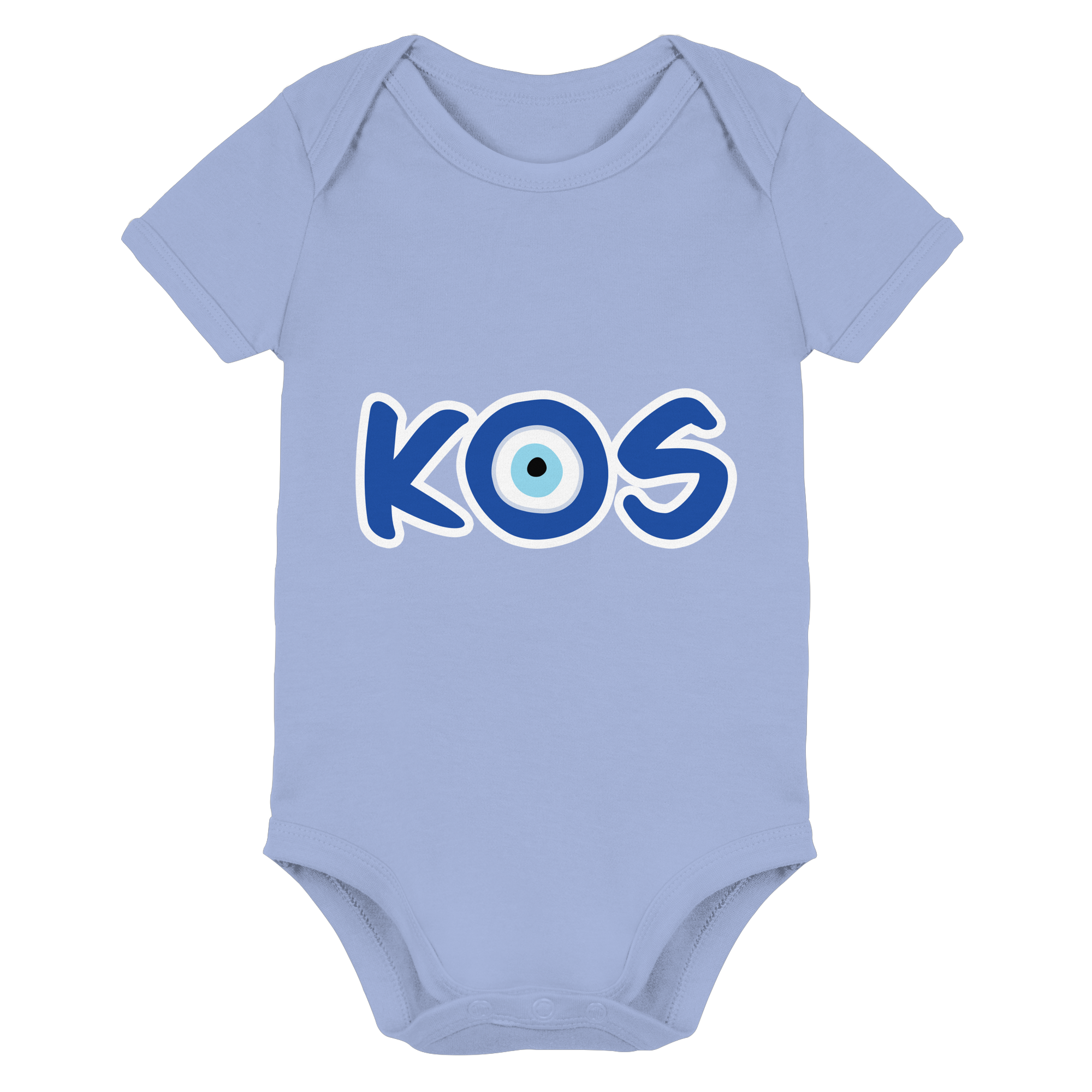 Kos - Mati/Nazar Auge - Organic Baby Bodysuit
