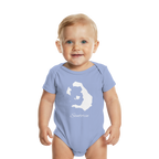 Santorin Silhouette Griechenland - Organic Baby Bodysuit
