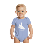 Kefalonia Silhouette Griechenland - Organic Baby Bodysuit