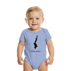 Karpathos Silhouette Griechenland - Organic Baby Bodysuit