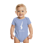Karpathos Silhouette Griechenland - Organic Baby Bodysuit