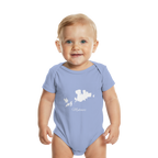 Mykonos Silhouette Griechenland - Organic Baby Bodysuit