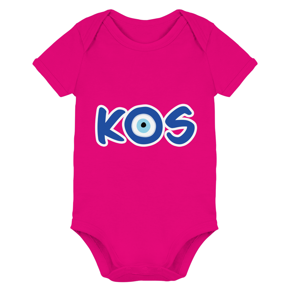 Kos - Mati/Nazar Auge - Organic Baby Bodysuit