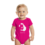 Santorin Silhouette Griechenland - Organic Baby Bodysuit